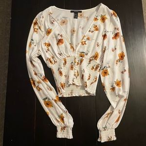 Forever 21 Floral Blouse